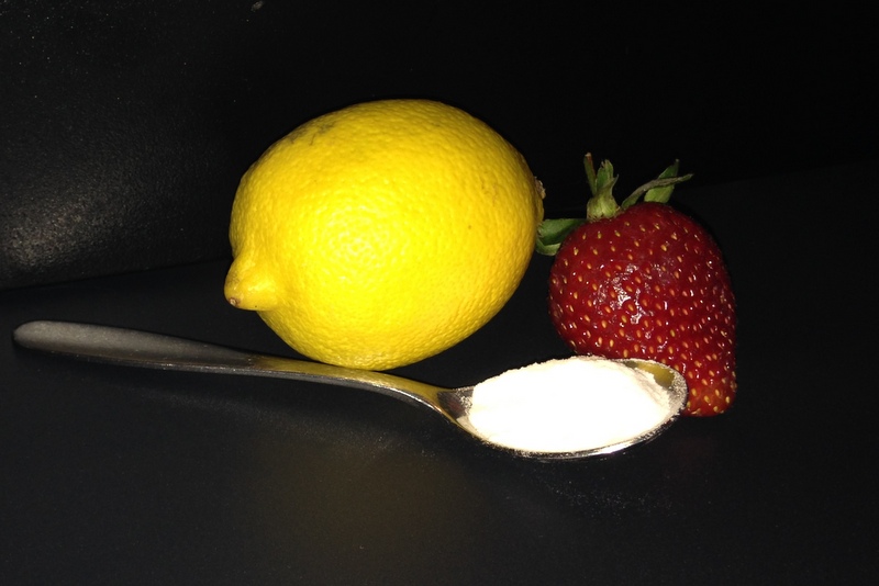 Baking Soda with Lemon or Strawberry